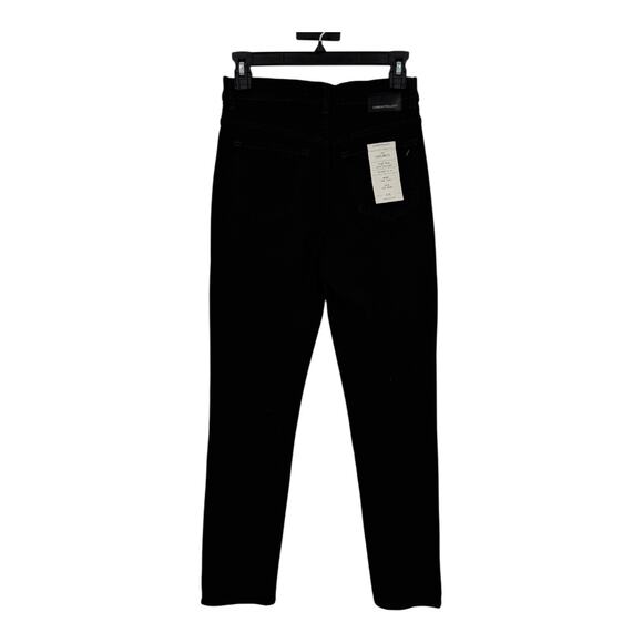 Current/Elliott jeans The Soulmate Slim Straight black size 25 - Picture 4 of 8